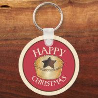 British Food Fruit Mince Pie Happy Christmas