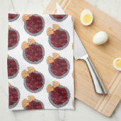 British Food Indian Takeaway Chicken Tikka Masala Geschirrtuch (Viertel Falte)