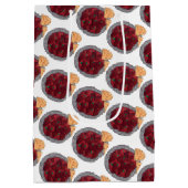 British Food Indian Takeaway Chicken Tikka Masala Mittlere Geschenktüte (Rückseite)