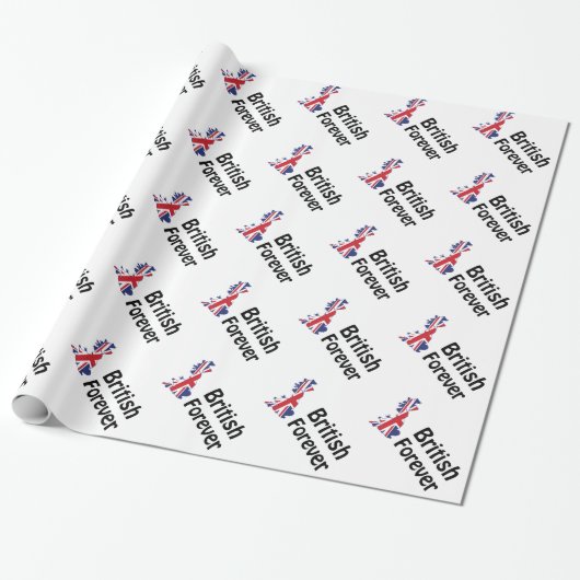 British Forever Geschenkpapier (Ungerollt)