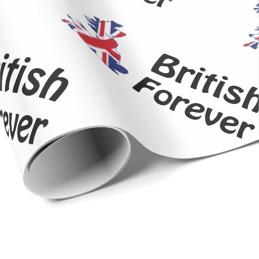 British Forever Geschenkpapier (Rolleneckpunkt)