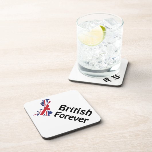 British Forever Getränkeuntersetzer (Rechte Seite)