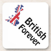 British Forever Getränkeuntersetzer (Vorderseite)