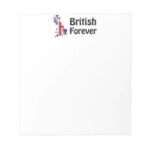 British Forever Notizblock