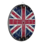 British Gewerkschaft Flag Union Jack Patriotic Des Dartscheibe (Vorderseite Links)