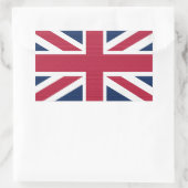 British Gewerkschaft Flag Union Jack Patriotic Des Rechteckiger Aufkleber (Tasche)
