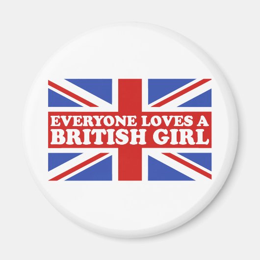 British Girl Magnet (Vorne)