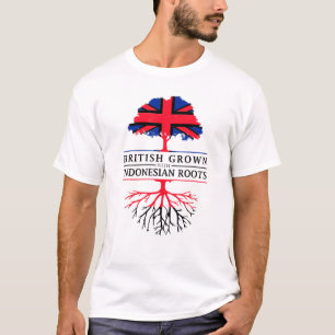 British Groots with Indonesia Roots - Indonesisch T-Shirt