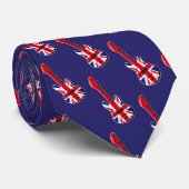 British Guitar Player Krawatte (Gerollt)