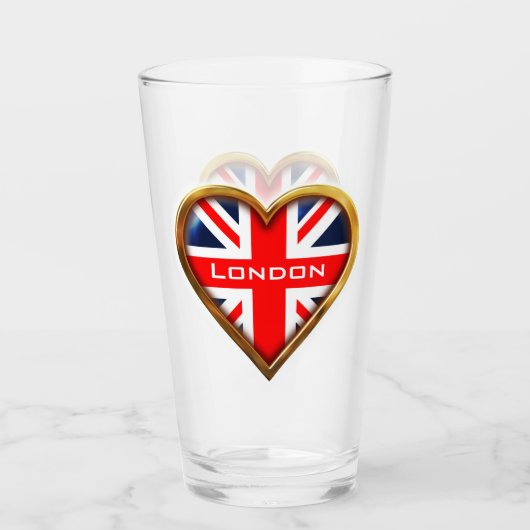 British Hearts Glas (Vorderseite)