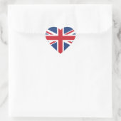 British Hearts - Union Jack Heart Stickers (Tasche)