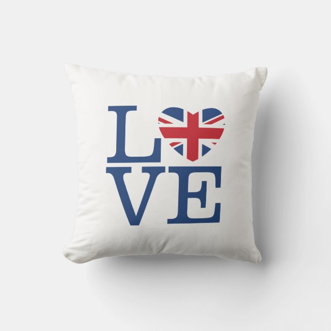British Hearts - Union Jack Kissen (Vorderseite)
