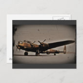 British Heavy Bomber Postkarte (Vorne/Hinten)