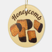 British Honeycomb Sponge Toffee Candy UK Süßigkeit Keramik Ornament (Links)