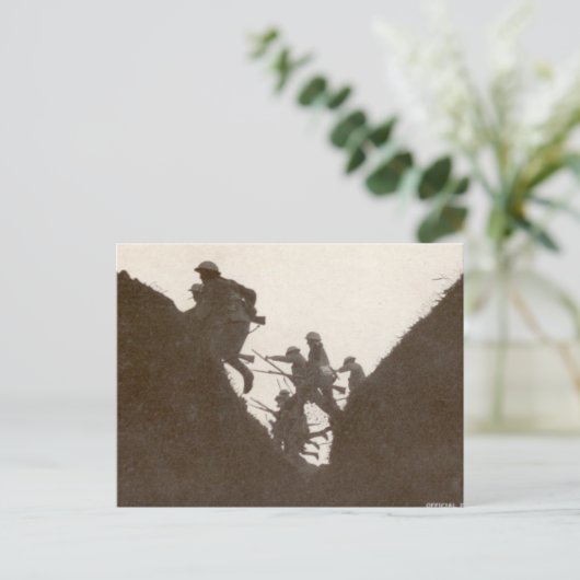 British Infantry Assault Postkarte (Stehend Vorderseite)