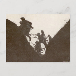 British Infantry Assault Postkarte
