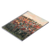 British infantry Napoleonic wars painting  Notizblock (Linke Seite)
