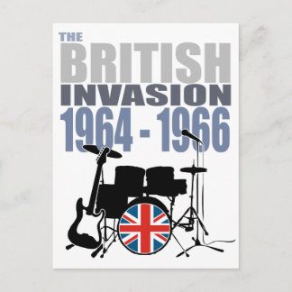 British Invasion III Postkarte
