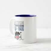 British Invasion III Zweifarbige Tasse (Vorderseite Links)