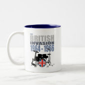 British Invasion III Zweifarbige Tasse (Links)