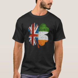 British Irish Kleeblatt United Kingdom Flag T-Shirt