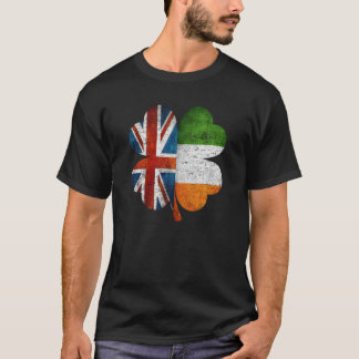British Irish Kleeblatt United Kingdom Flag T-Shirt