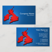 British Isles 3d 03 Visitenkarte (Vorne/Hinten)