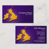 British Isles 3d 09 Visitenkarte (Vorne/Hinten)