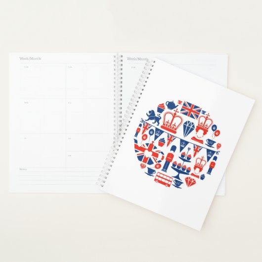 British Jubilee Icons Planer (Anzeige)