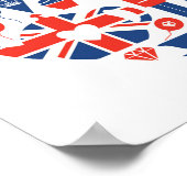 British Jubilee Icons Poster (Ecke)