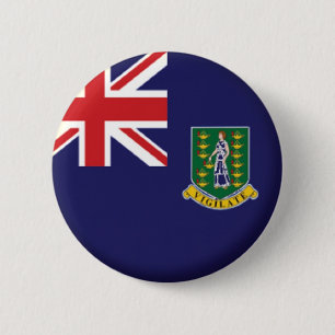BRITISH JUNGFRAU ISLANDS BUTTON BACK ABZEICHEN