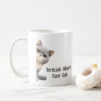 British Kurz Hair Cat Kaffeetasse