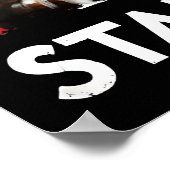 British Lion Patriotism Poster Stand Firm WWI (Ecke)