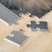 British Longhair Cat - Schokolade, Silver Tabby Puzzle (Seite)