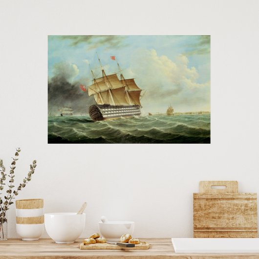 British Man-o' War Poster (Küche)