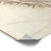 British map of the Siege of Yorktown, 1781 Poster (Ecke)