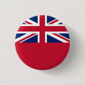 British Merchant Navy Red Ensign Abzeichen Button (Vorderseite)