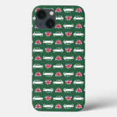 British Mini Cooper Hearts - Green Case-Mate iPhone Hülle (Rückseite)