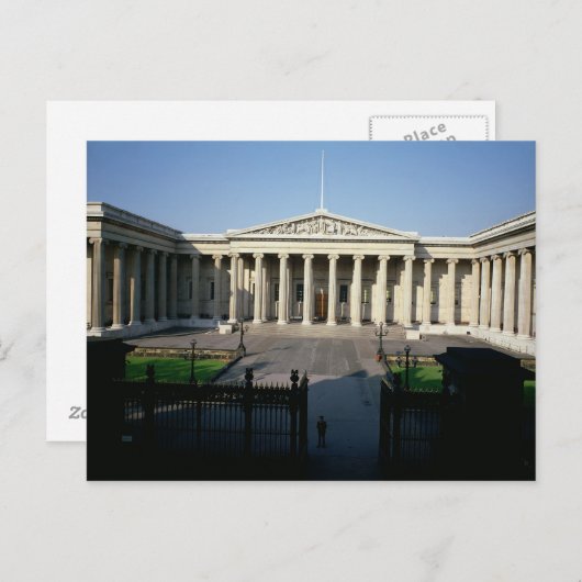 British Museum Postkarte (Vorne/Hinten)