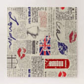 British newspaper pattern puzzle (Horizontal)