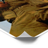 British Paratrooper ~ His Needs Come First Poster (Ecke)