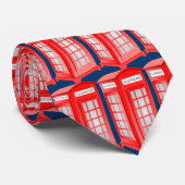 British PhoneBox Krawatte (Gerollt)