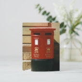British pillar box postcard postkarte (Stehend Vorderseite)