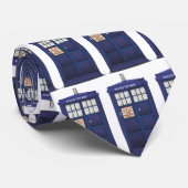 British Police Box Krawatte (Gerollt)