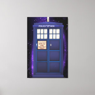 British Police Box Leinwanddruck