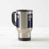 British Police Box Reisebecher (Vorderseite Links)