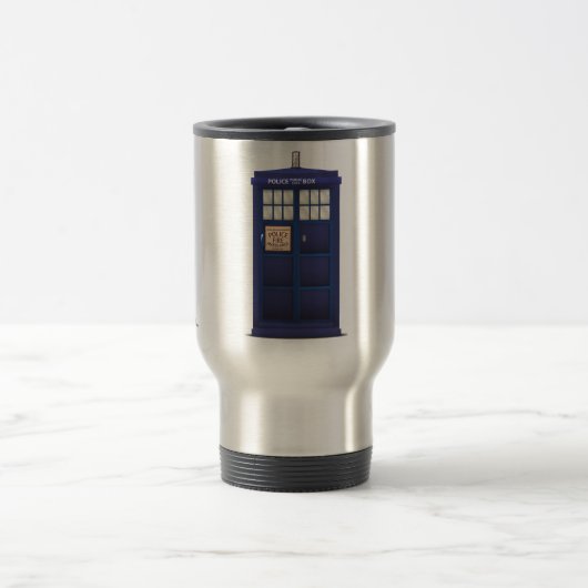 British Police Box Reisebecher (Mittel)