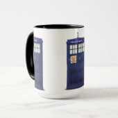 British Police Box Tasse (Vorderseite Links)