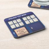 British Police Box Untersetzer (Linke Seite)