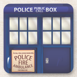 British Police Box Untersetzer